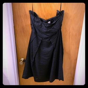 I Crew black party dress